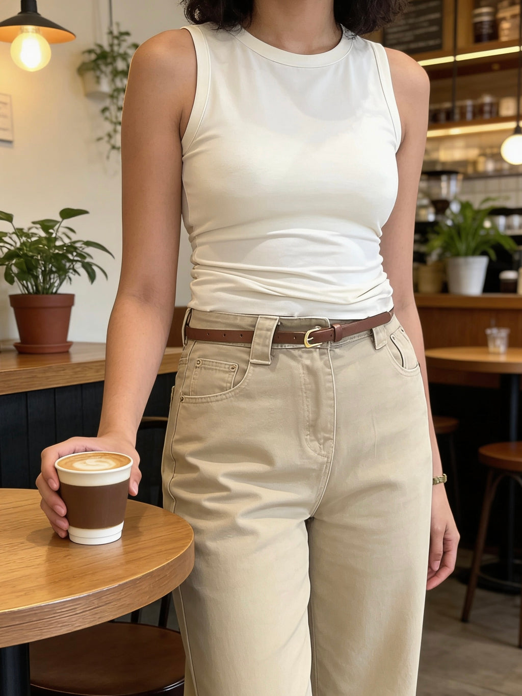 Straight-Leg Ankle Pants