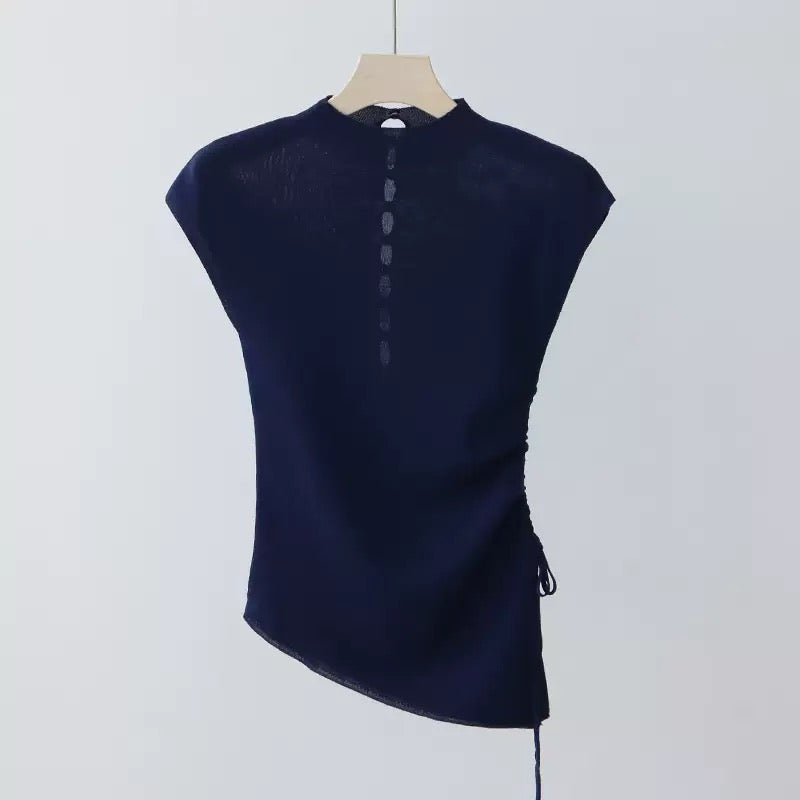 Lyocell button top