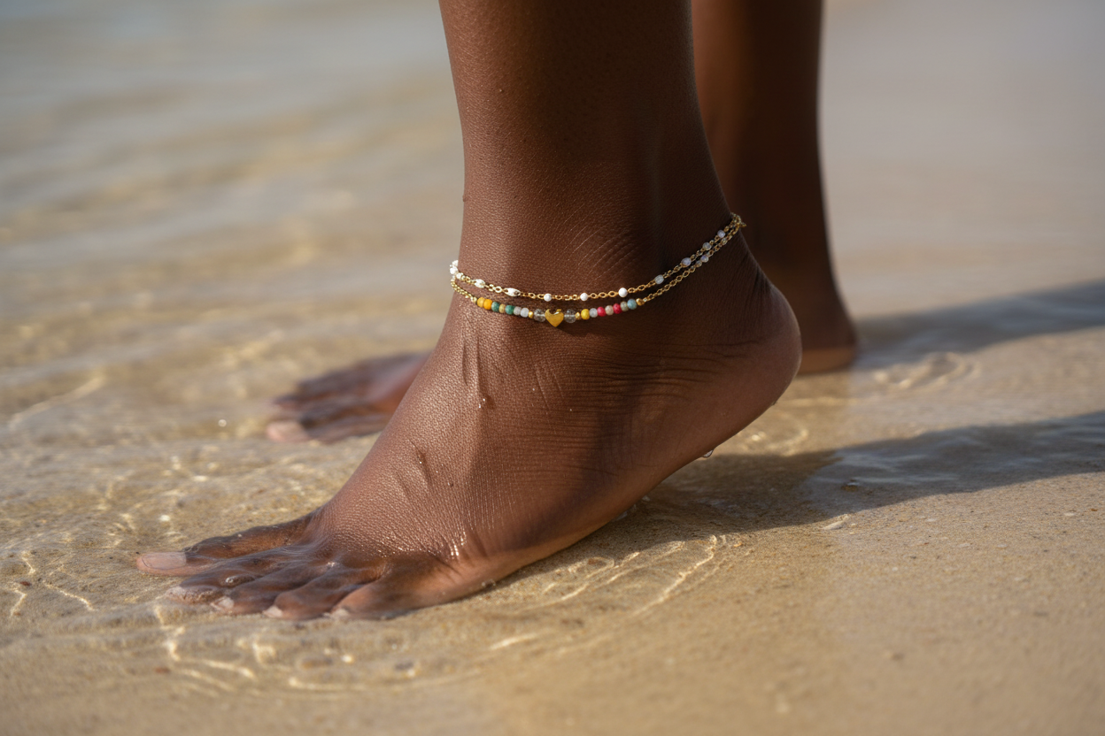 Anklet beach shot