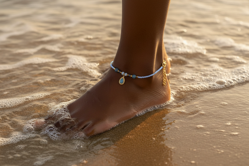 Anklet beach shot