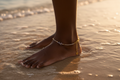 Anklet beach shot