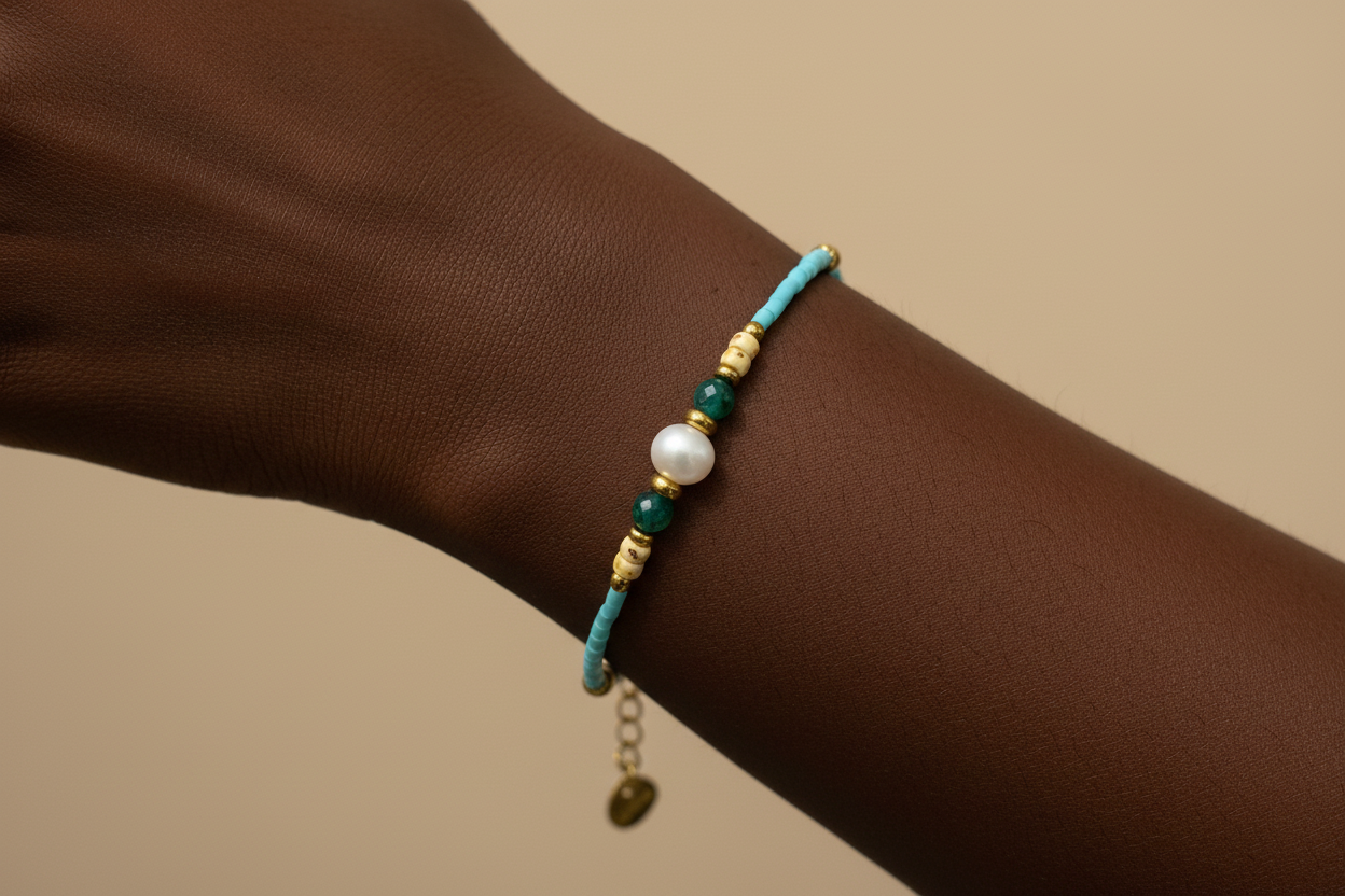 Bracelet model shot