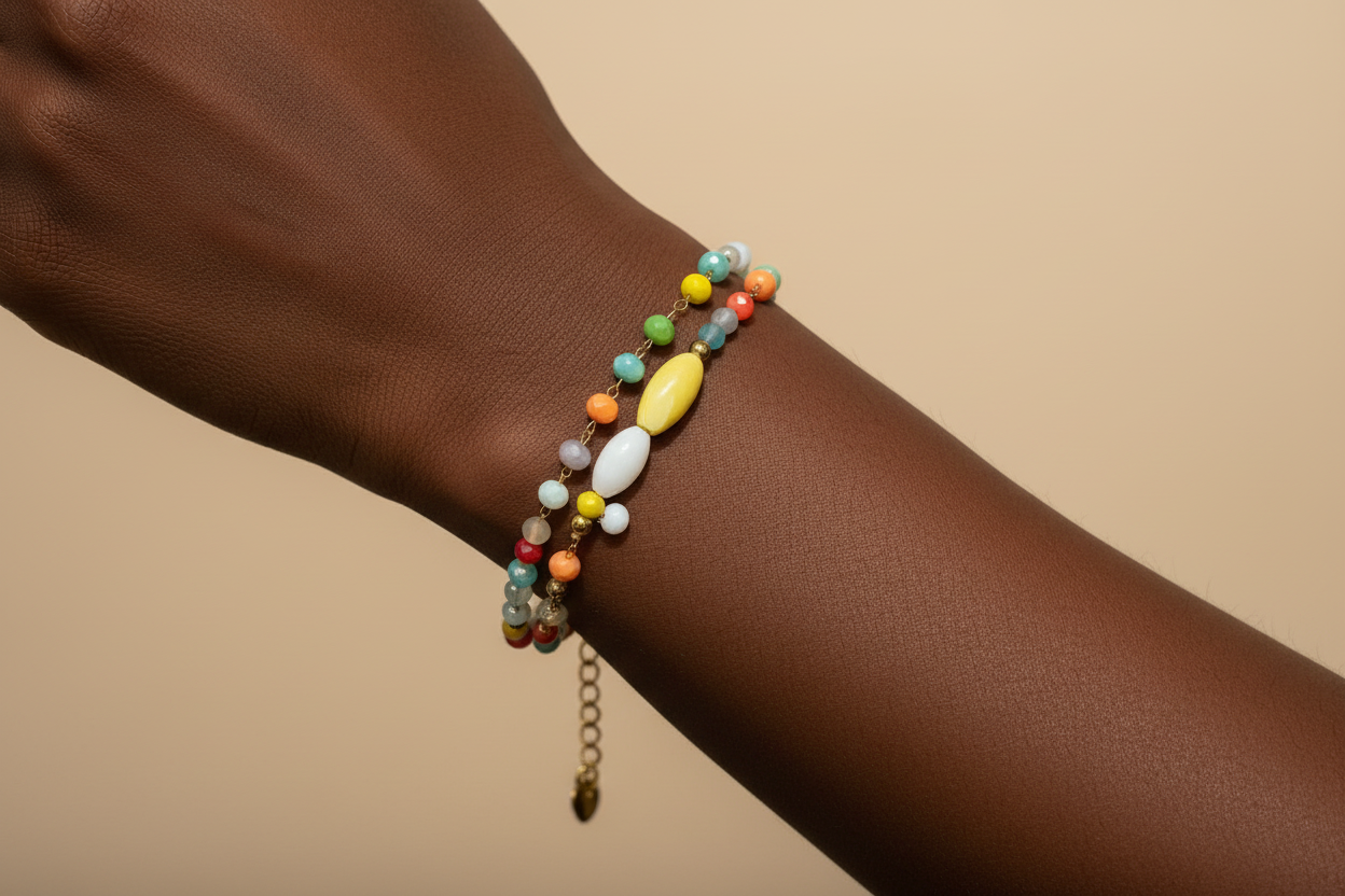 Bracelet model shot