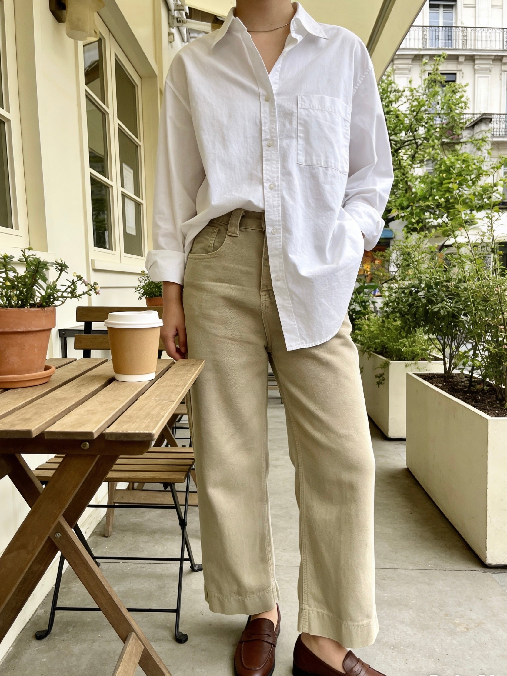 Straight-Leg Ankle Pants