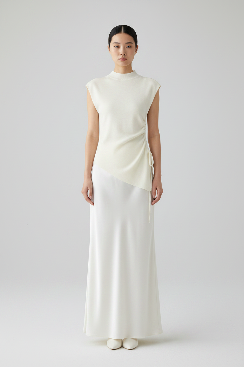 Front view – White Co-ord