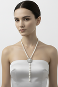 Pearl Lariat Correct Necklace Reference Model
